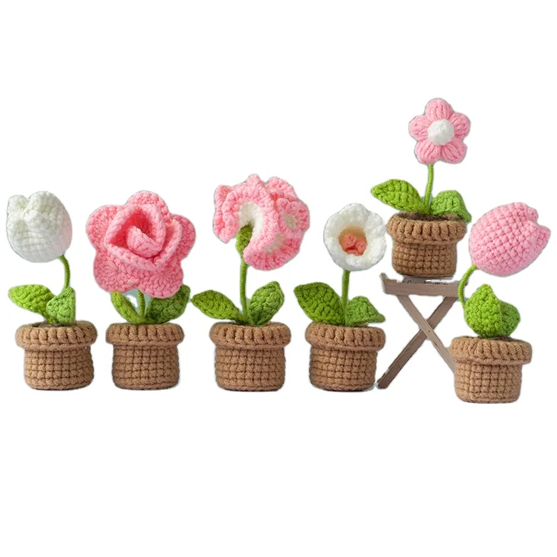 Пряжа для вязания цветов