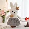 Coniglio Barbie grigio (tesoro) 35 cm