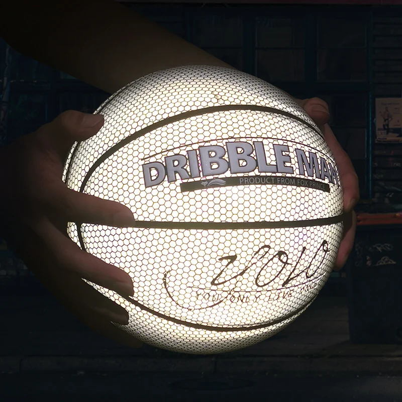 Witess brand reflective basketball 7size custom LOGO basketball