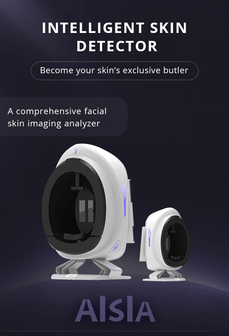 New 8 Spectra Q1 Skin Analyzer Scanner Detect Skin Moisture Machine Face Analysis Machine 3D Facial Skin Analyzer Machine