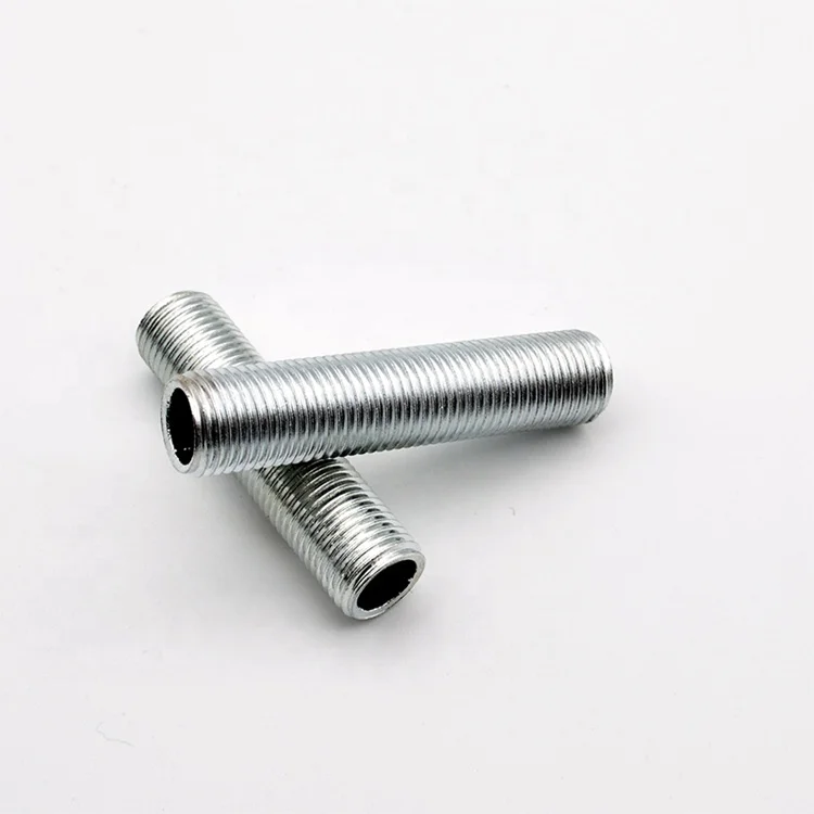 Wholesale Zinc Plated Iron M6 M8 M10 M12 M14 M16 M18 M20 M25 M30 Hollow External Thread Bar