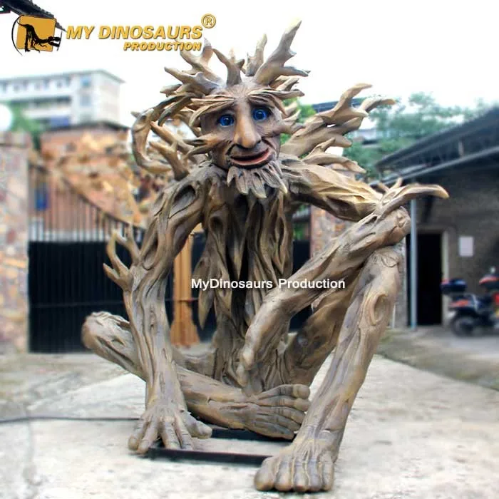 My Dino Theme Park Prop Animated Animatronic Funny Talking Tree