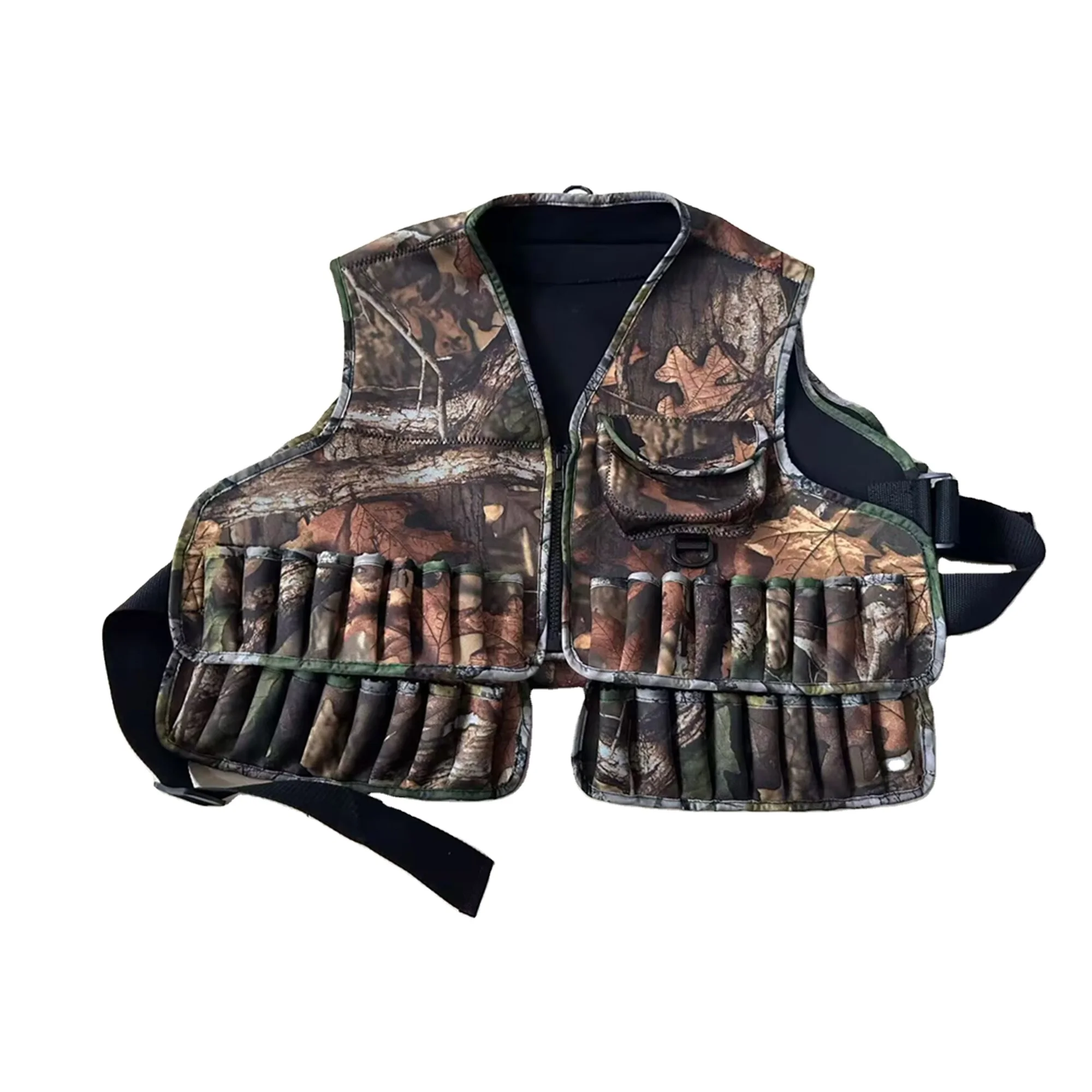 Neoprene Hunting Vest Camo Ideal for Outdoor Adventures