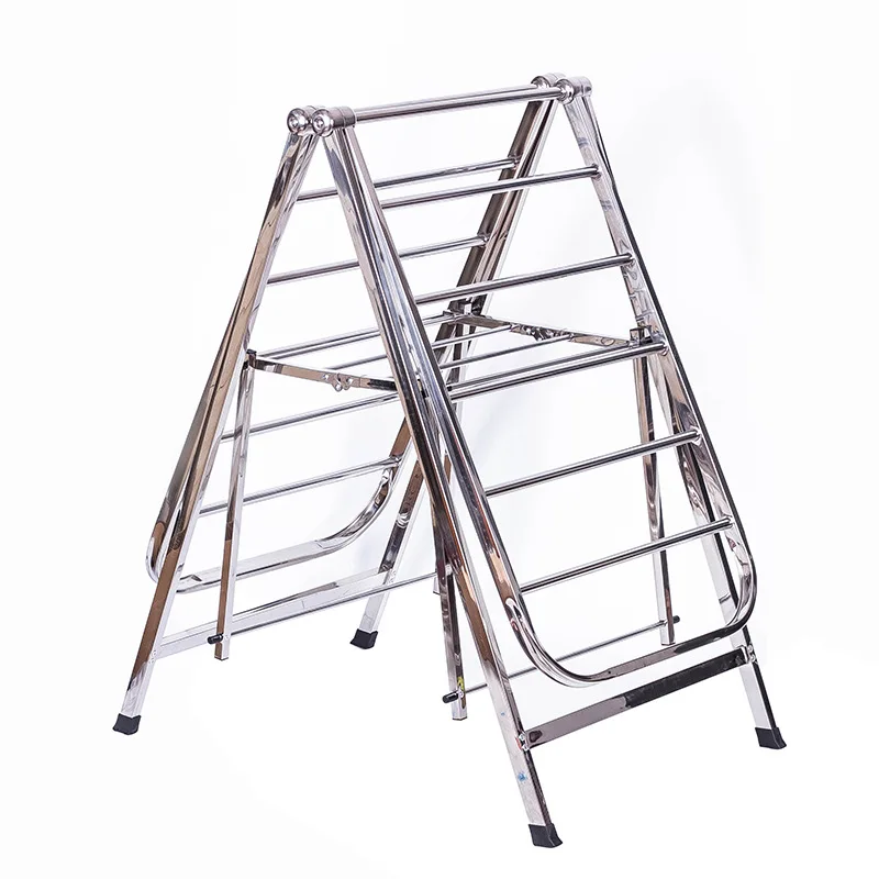 Держатели для хранения из нержавеющей стали современные опорные складные сушильные стойки