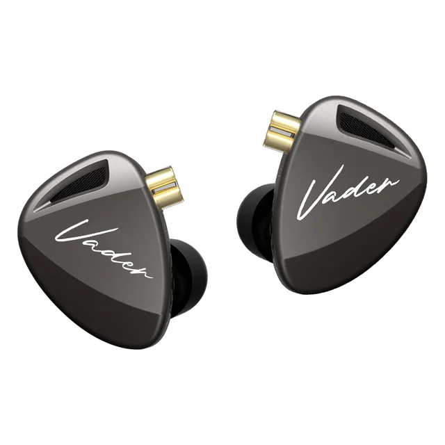 KZ Vader IEM Earphone Noise Isolating Triple Driver 4 Tuning Switches Clarity in All Frequency Stereo Sound Comfortable Earphone