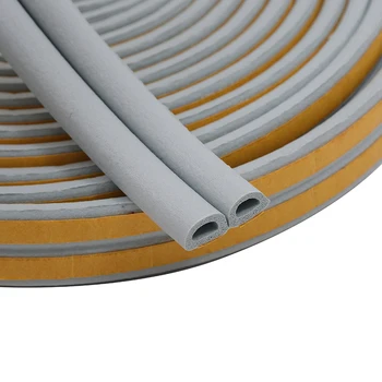 B Type Self-Adhesive Seal Strip Durable Extrusion Rubber Weather Strip for Door & Window High Quality Rubber Product