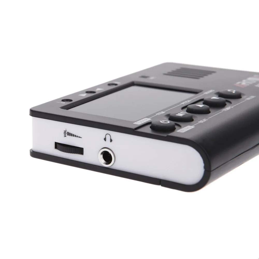 Гитары цифровой метроном тюнер Clip-On электронный для бас-гитары Скрипка Гавайская Гитара Хроматический аромат