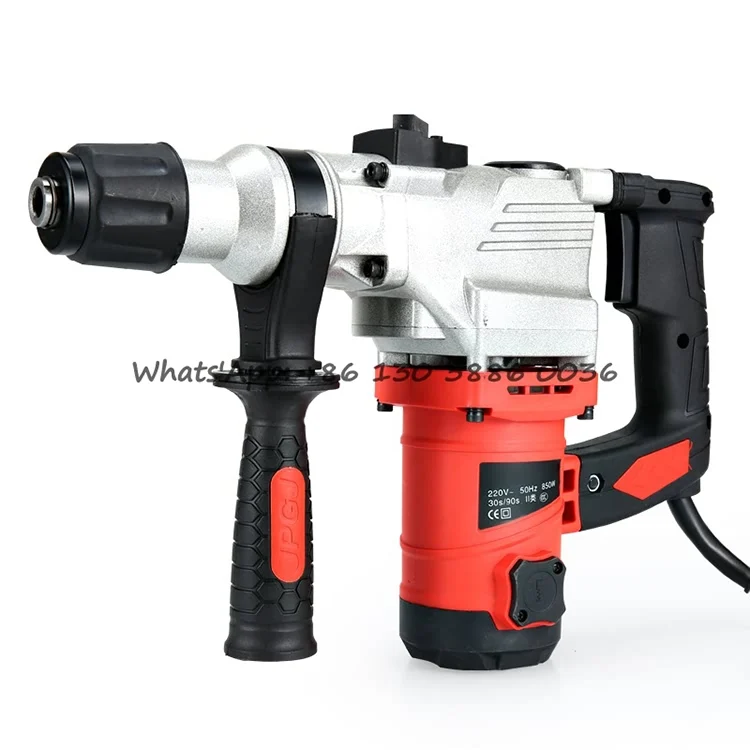 Power Hammer Drills 1500W 220V Multifunctional Rotary Hammer Drilling  Machine Household Concrete Hand-held Electric Impact Drill