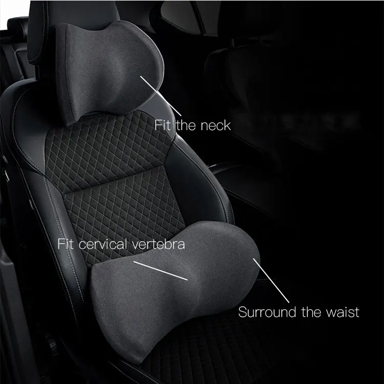 Wholesale Orthopedic Memory Foam Lumbar Support Pillow Car Pillow