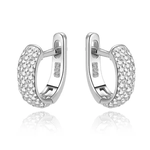 Poliva 925 Sterling Silver Earrings Custom Wholesale Gold Plated Jewelry Logo Cute Style Weddings Gifts Featuring Zircon Stone