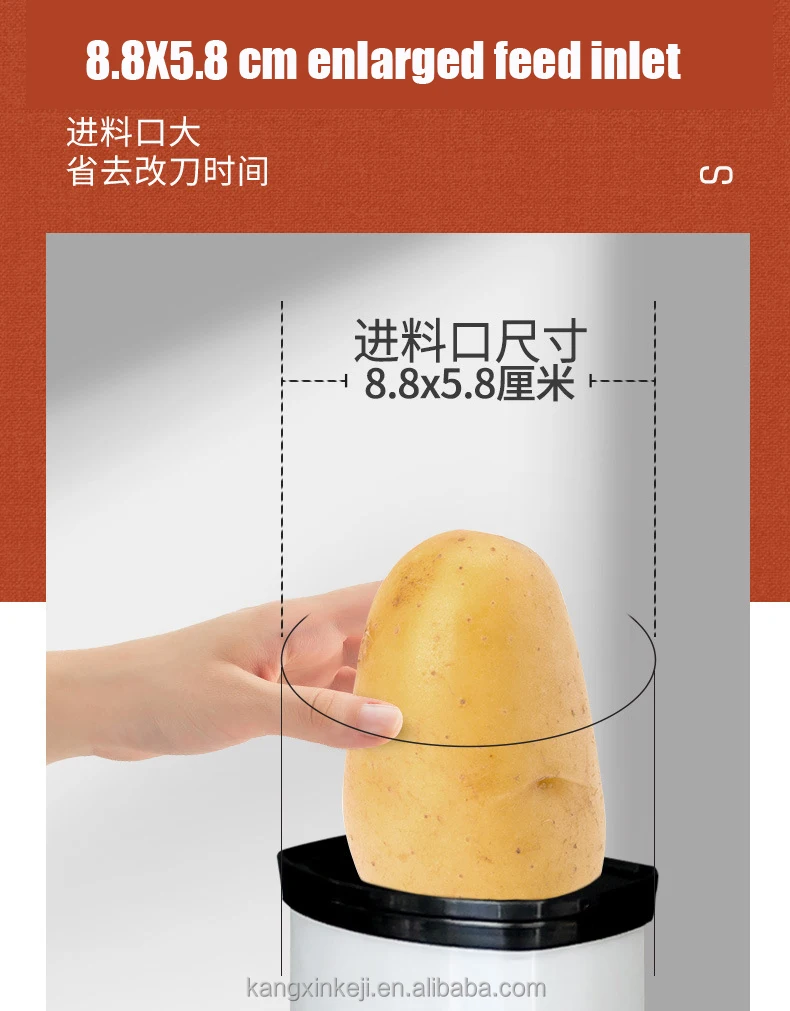 Commercial Small Potato Chopper Automatic Vegetable Cutter Mini Tomato Slicer Pineapple Shredder Machine
