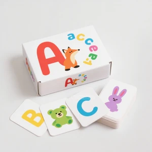 Child Development Enlightenment Cognitive Handmade Custom Language Learning Flash Cardsfor for Kids