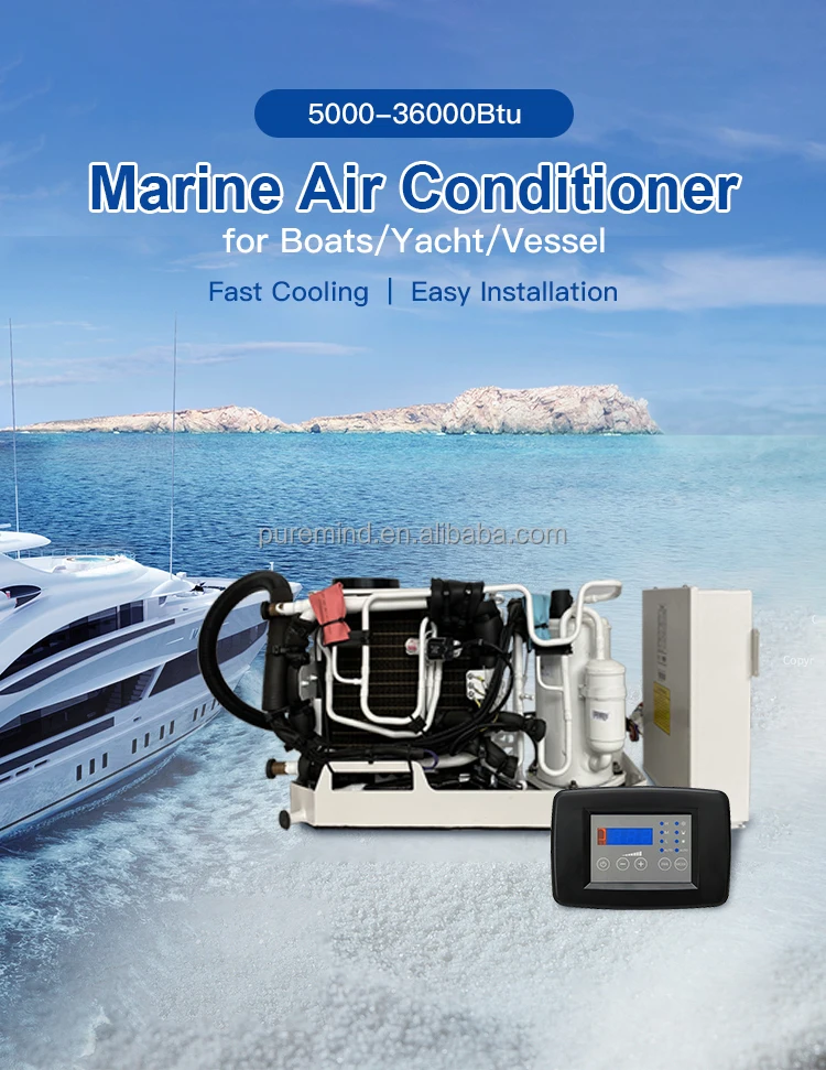2023 Gree Selfcontained Boat Air Conditioning System 500016000btu