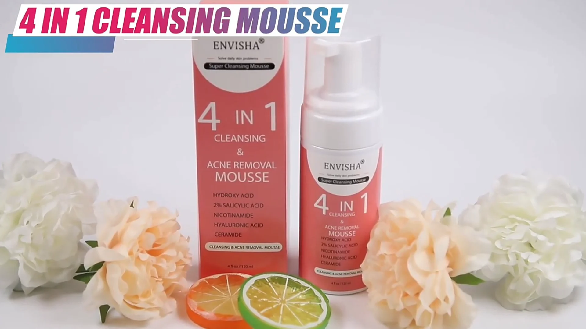 Custom Best Quality Organic Vegan Herbal Beta Hydroxy Acid Ceramide Face Wash Makeup Oil Ane