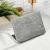 Hoja de bambú gris elefante - Grabado en relieve