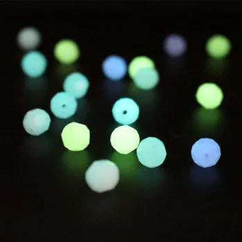 Bracelet Glow Luminous Beads With Holes Glowing In The Dark 6-20mm