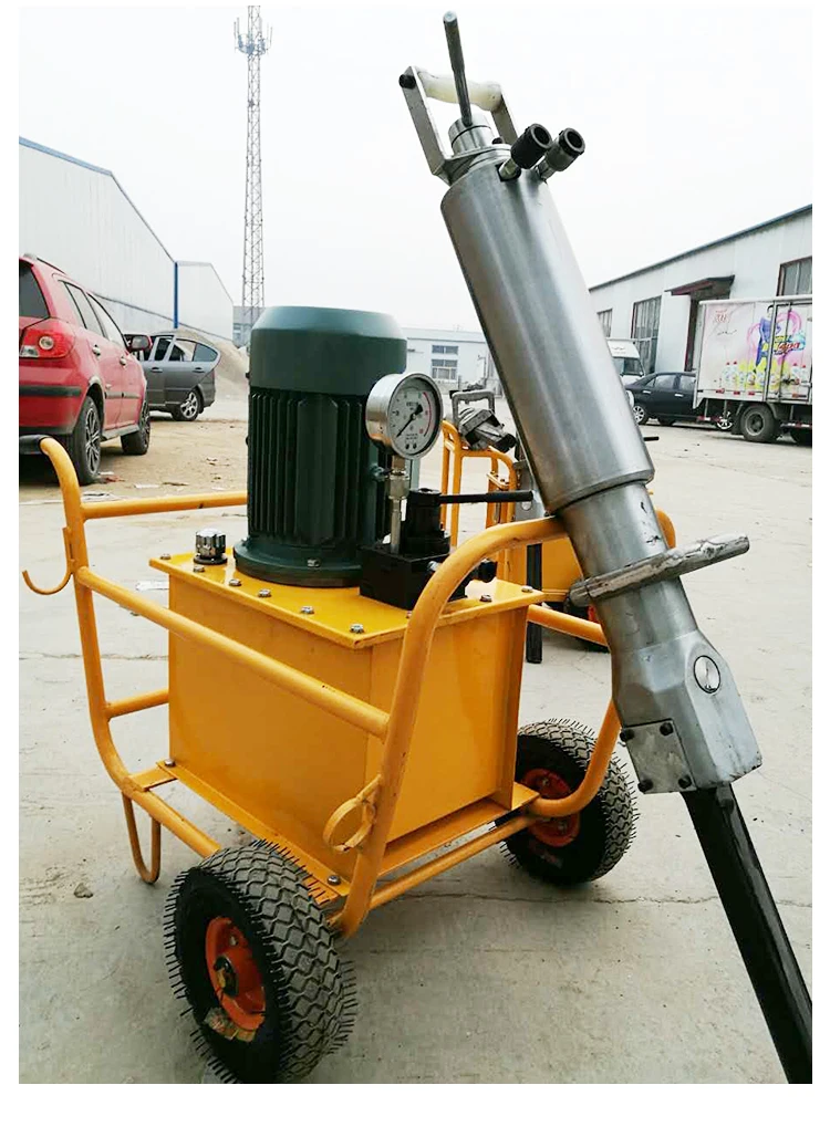 Factory Hydraulic Rock Splitter Stone Splitting Machine Rock Separator ...