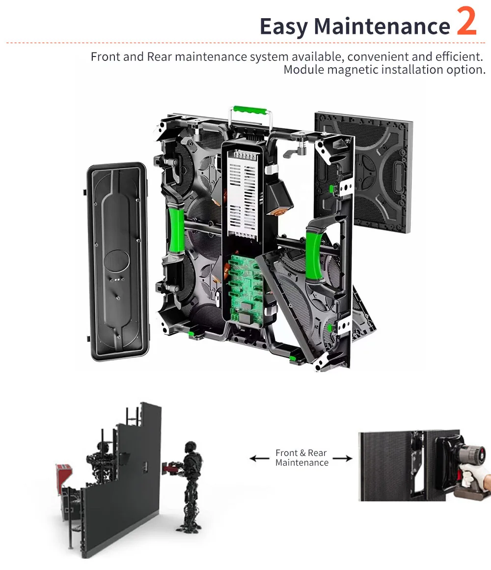 500x500mm 500x1000mm Outdoor Led Screen Hire P2.604 P2.976 P3.91 P4.81