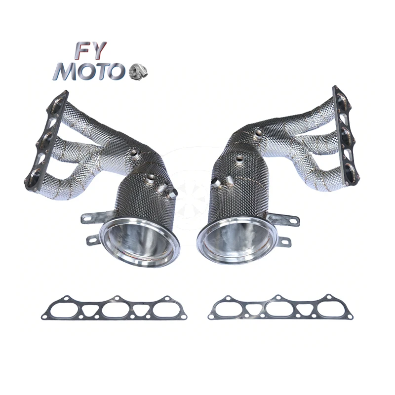 Exhaust Header For Porsche 911 GT3 992 4.0 21-22 With Heat Shield