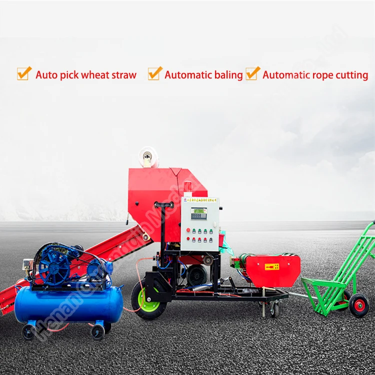 Silage Packing Machine Sticker Wrapper Mini Silage Packing Silopack Rice Hay Baler Machine - Buy ...