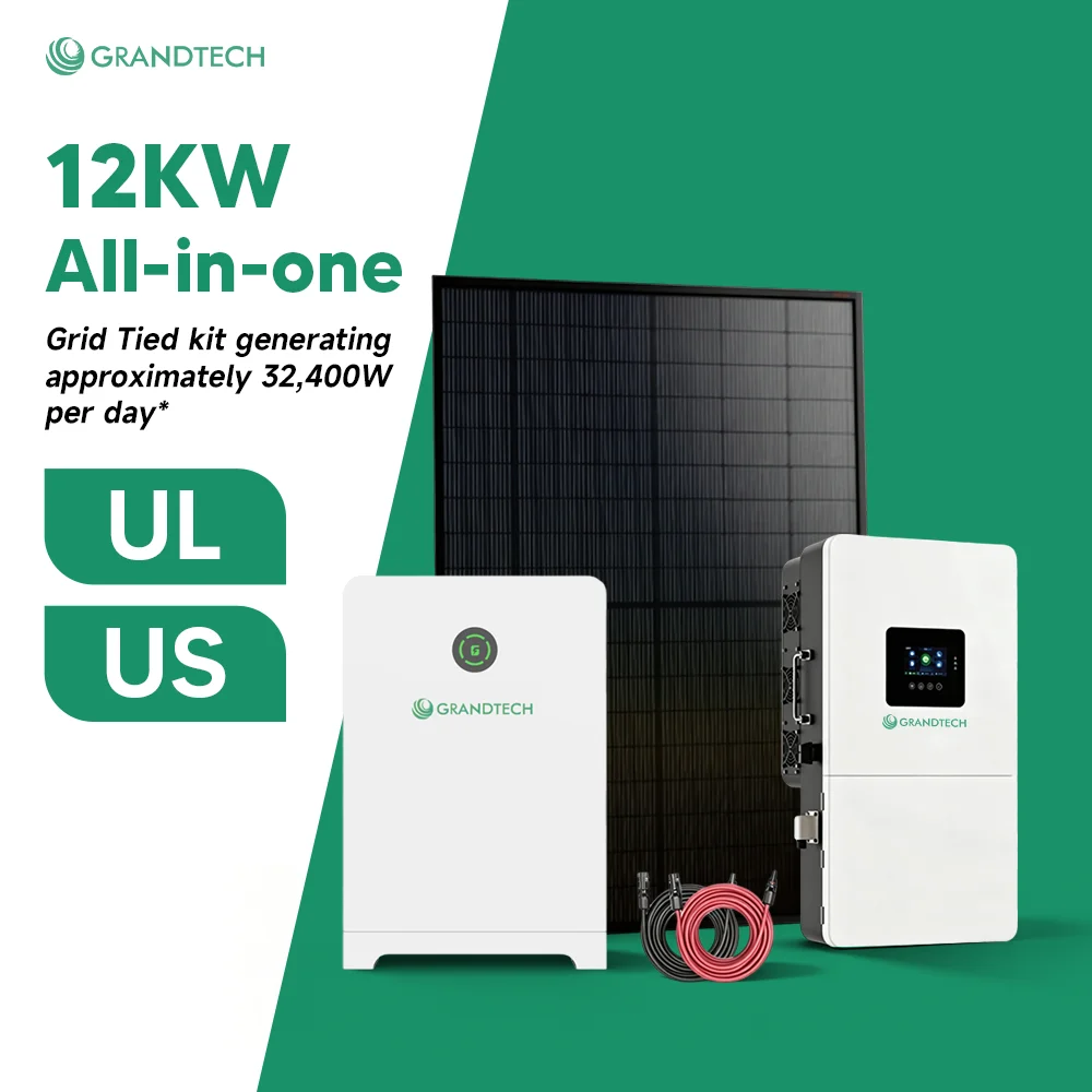 Prodotti ricaricabili con pannello solare: kit completo da 5000 W (5 kW), 8 kW, 10 kW per sistema fotovoltaico off-grid, regolatore di carica MPPT, batteria agli ioni di litio