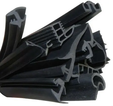 Custom Industrial PVC Silicone Rubber Protective Gap Filler Sealing Strips Window Door OEM ODM Extrusion Molding Parts Factory
