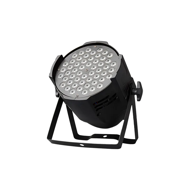 نورپردازی LED تمام رنگ 54 عددی 3 واتی Par، نورپردازی صحنه RGBW، پروژکتور اتمسفری برای اتاقهای رقص و یوگا با حالت کنترل DMX512، چراغهای نقطهای