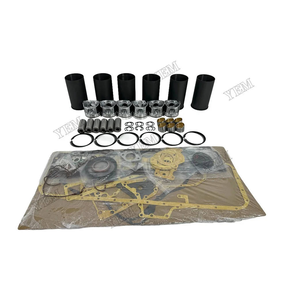 Overhaul Kit With Gasket Set Fit for Hino W06D Engine Parts 6
