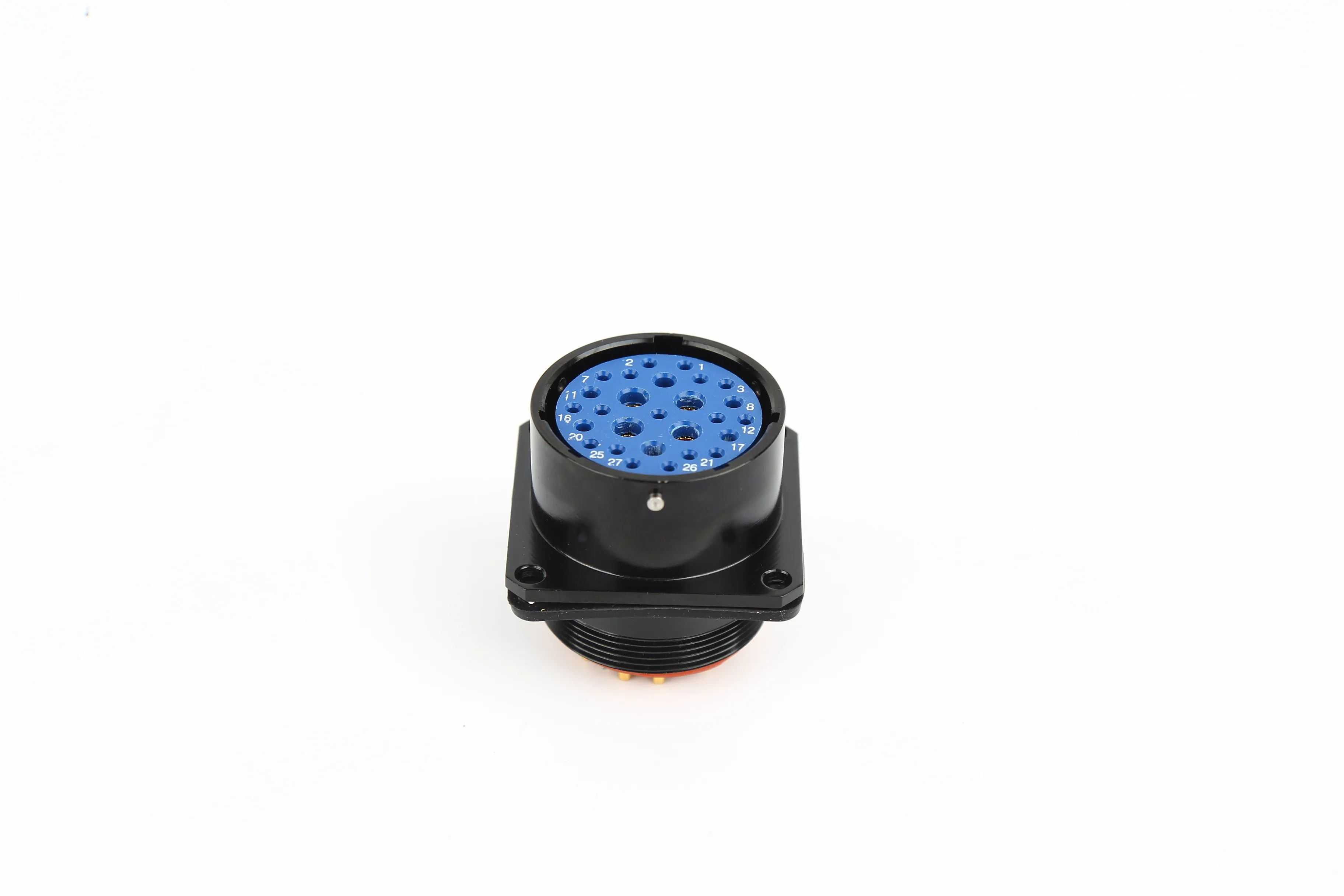 Xce30f27 27 Pin Metal Connect Jam Nut Waterproof Wire Socket Connector ...