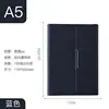 Three-fold dark blue