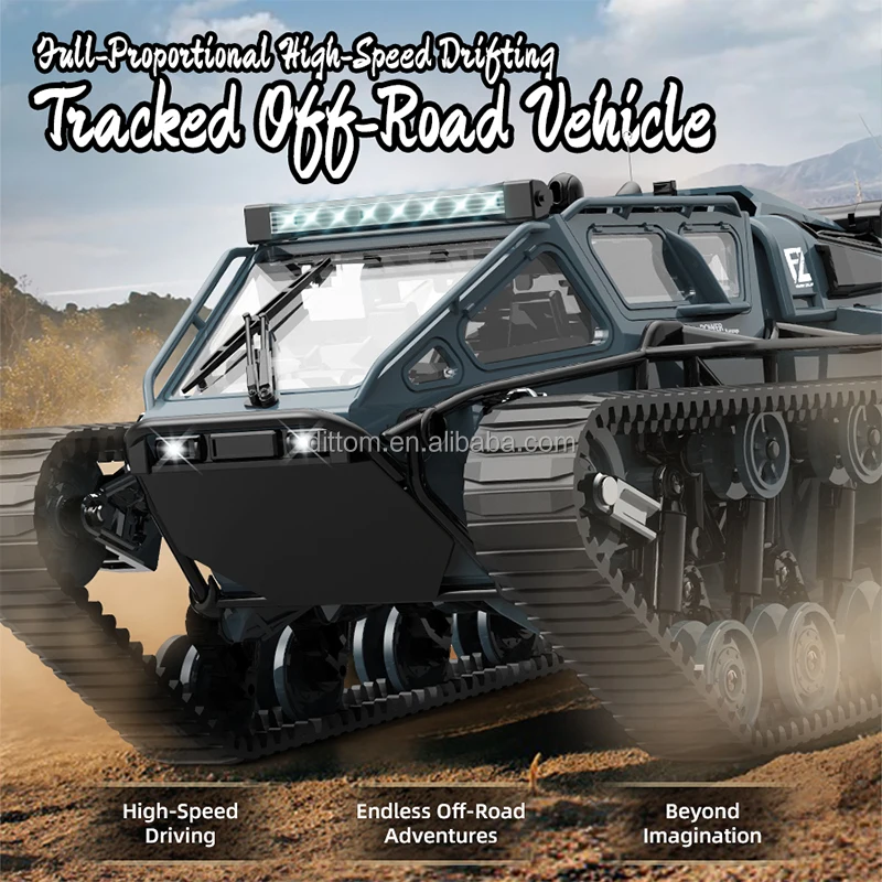 C8812 1/16 Ripsaw EV3-F4 Tracked RC off-Road Vehicle Model