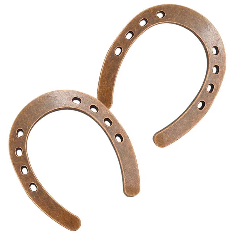 2 pcs horse shoes for decorations