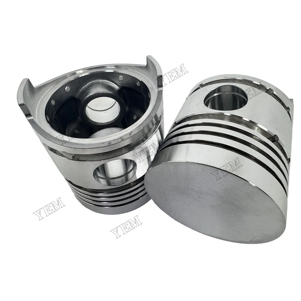 B6000 Engine Cylinder Liner Kit With Pistons Rings Liner for Bobcat Scarifier for Kubota Engine 2