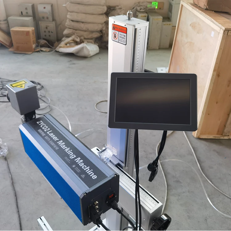 Digital Expiry Coding Validity Laser Marking Engraving Machine for Qr Hs Code Expired Date and Production Printer on Pet Bottle