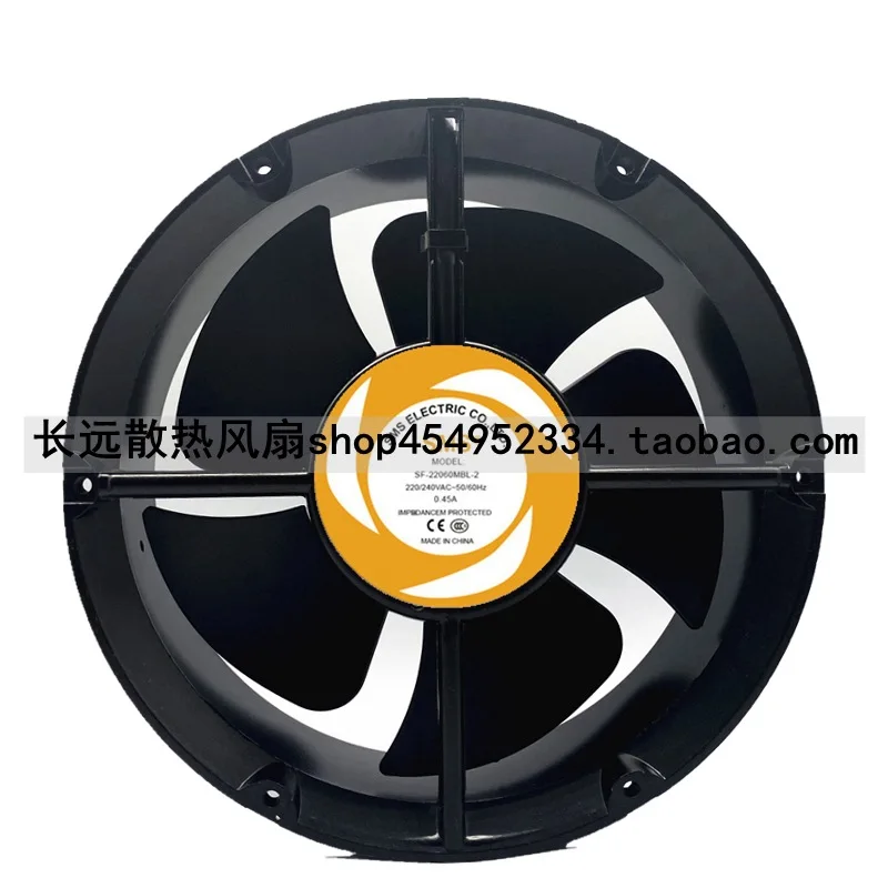Simis SMS SF22060MBL-2 220V 22060 Ball bearing Full Circle Square cooling fan