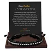 Bracelet + carte cher frère