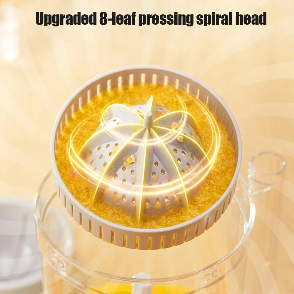 USB Citrus Juicer, Portable Electric Lemon Squeezer, Rechargeable Automatic  Orange Press Juicing