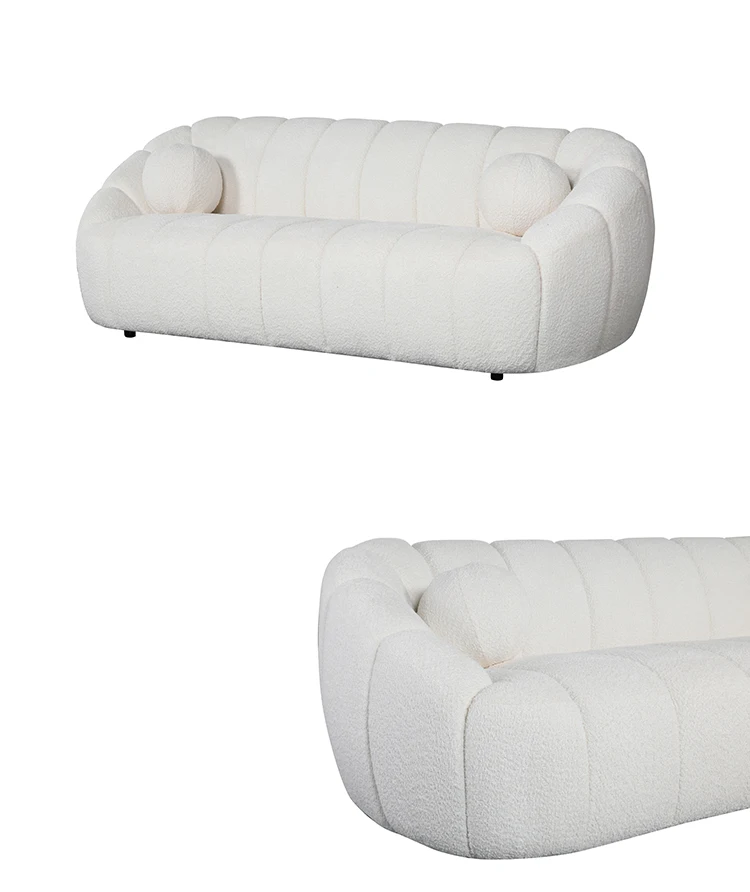 Modern Modular Couch Fabric 3 Seater Sofas Luxury High Quality Sofa