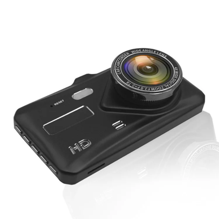 ZD 1080P Dual Lens Car Dashcam with 4 Inch IPS Screen