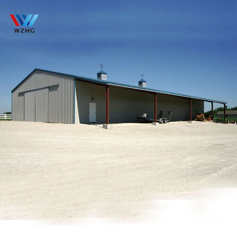Low Price of Prefabricated Carbon Steel  Shed Industrial Plant Workshop Warehouse Steel Structure