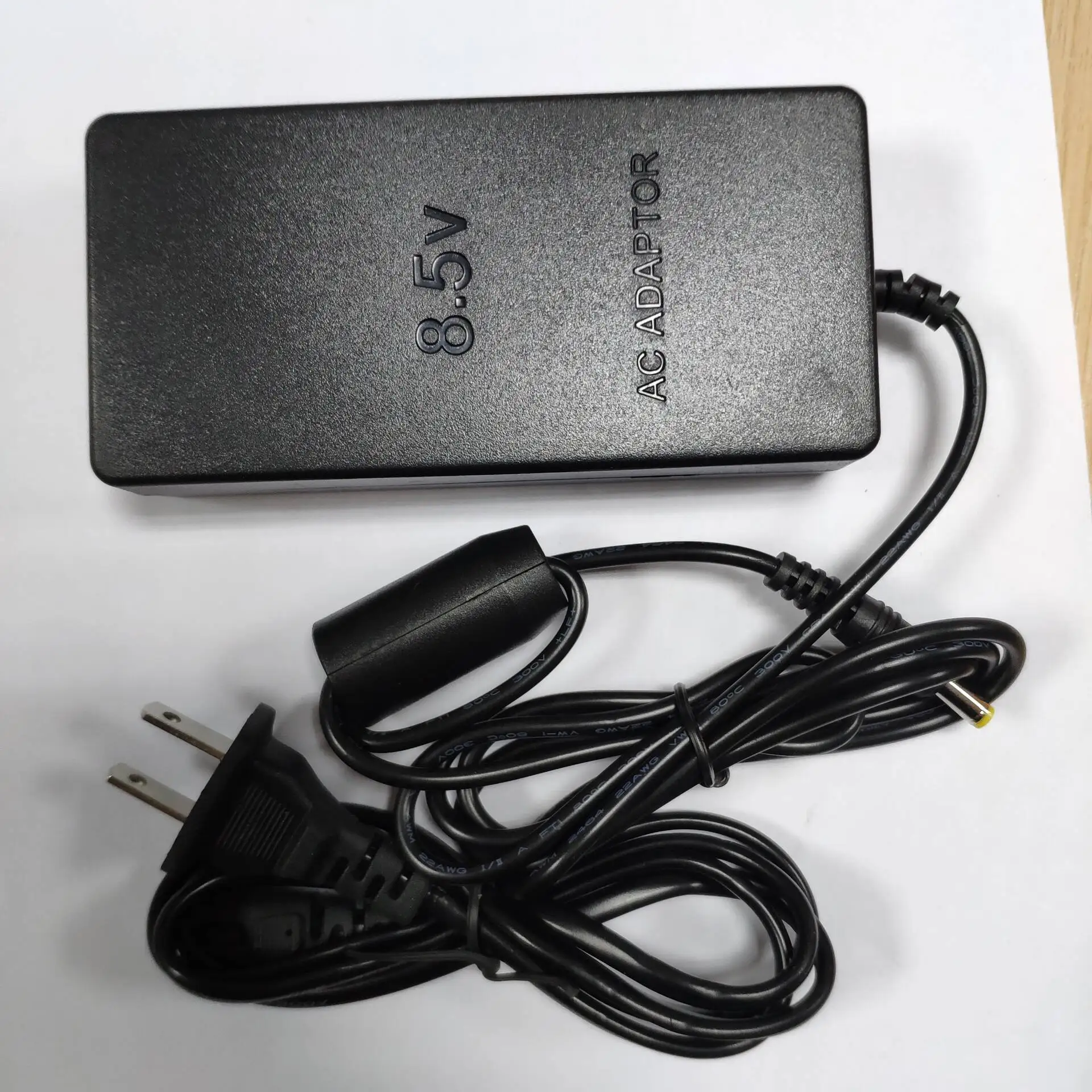 PS2スリムコンソール用ACアダプター - コントローラー充電器、ブラック