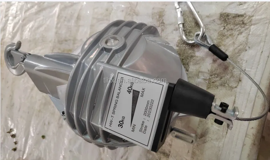 高品质グレーカラー新モデル2メートルケーブルスプリングバランサー40