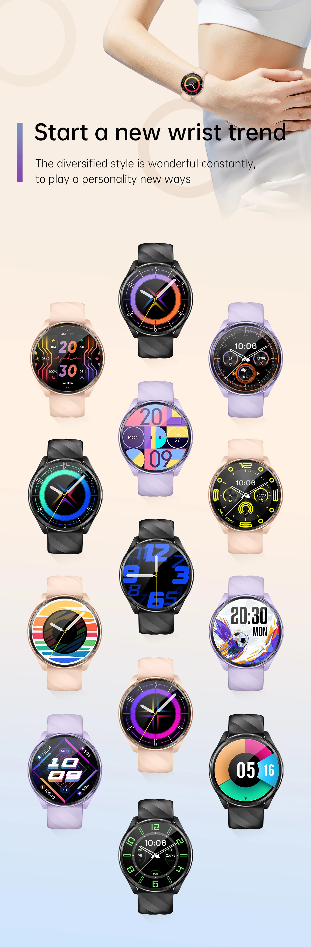 2026 KT77 Smartwatch 1.46inch BT Call Health Monitoring Heart Rate Waterproof Voice Assistant Women Relojes Smart Watch