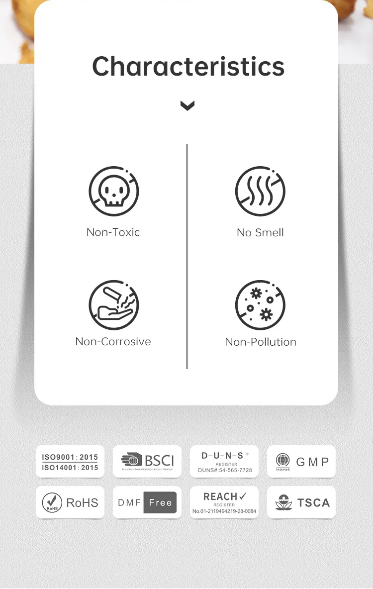 Food Grade 5g Food Safe Desiccant Packs For Dried Fruit White Silica