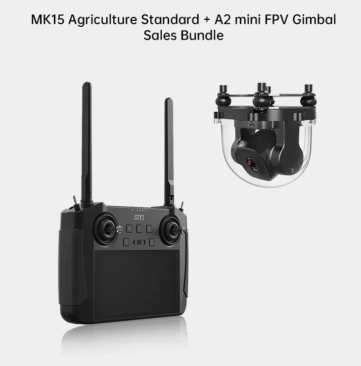 A2 Mini MK15 Super Wide Angle FPV Gimbal 1080 Starlight Night Vision Industrial Grade Three Guard Drones Accessories factory