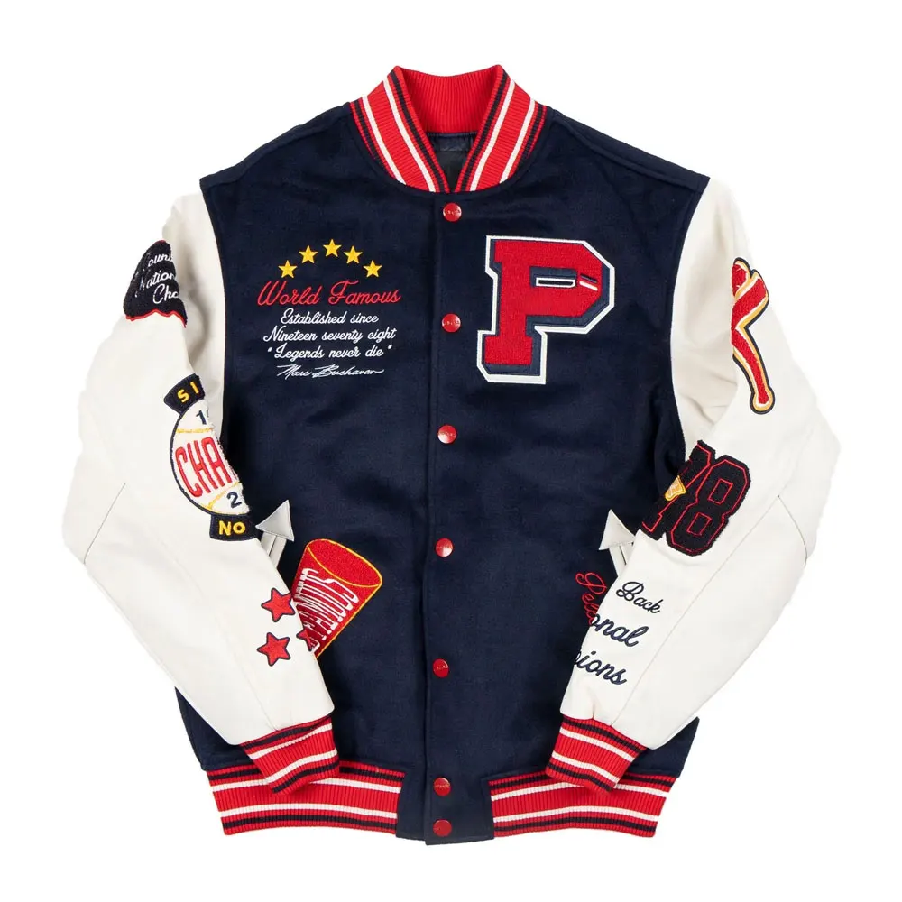 Huili Factory Letterman Baseball Jacket New Fashion High Quality ...