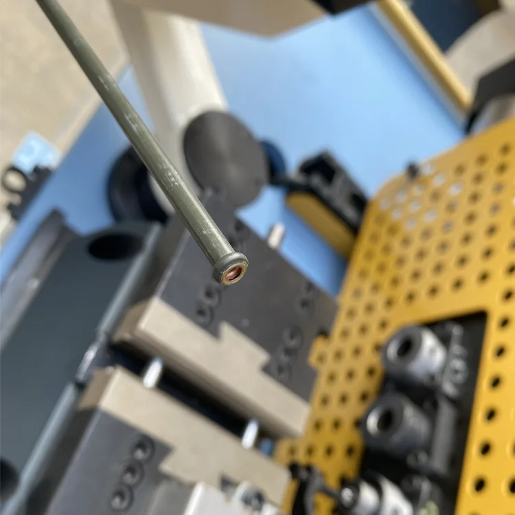 BOBO Machine heat exchanger hydraulic copper aluminum steel pipe tube shown in a detail photo for this news article
