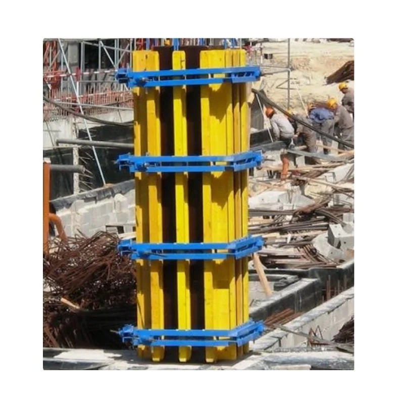 Solid and Durable Formwork System Adjustable square Shape Peri Concrete Column Formwork