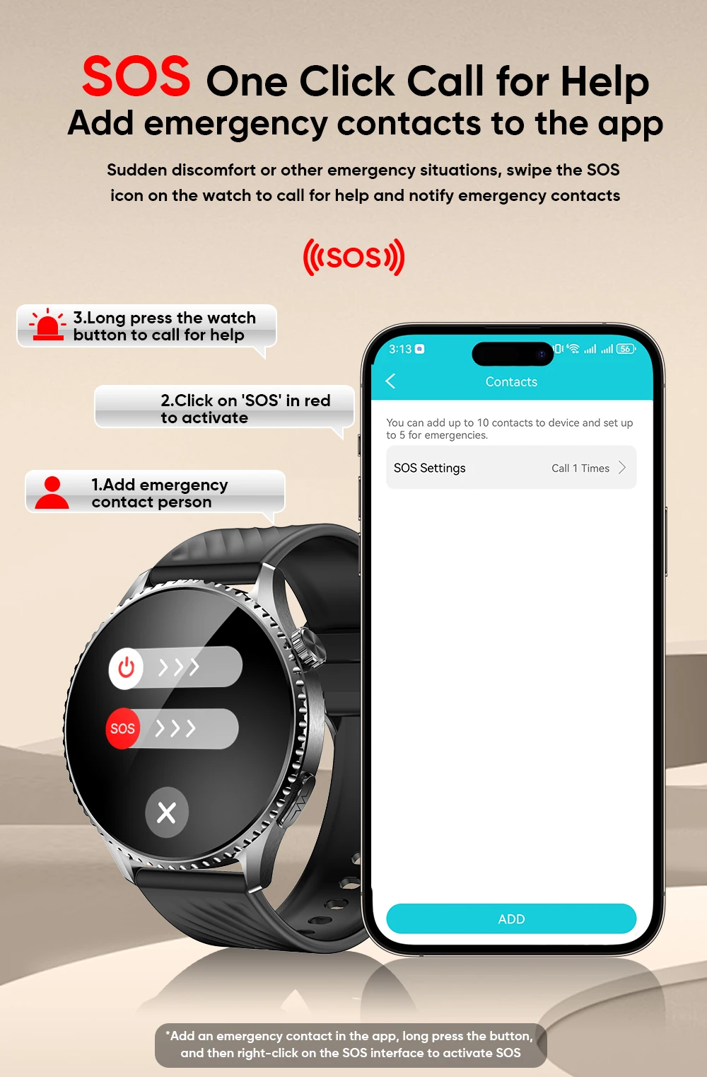 2026 Women's Health Smartwatch Waterproof BT Calling Heart Rate Blood Pressure MT800 Amoled Smart Watch with Flashlight