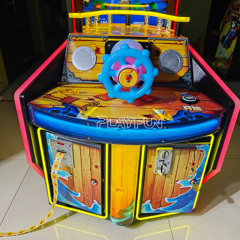 ゲームセンター卸売海賊城コイン操作ゲーム償還アーケードチケットゲームマシン